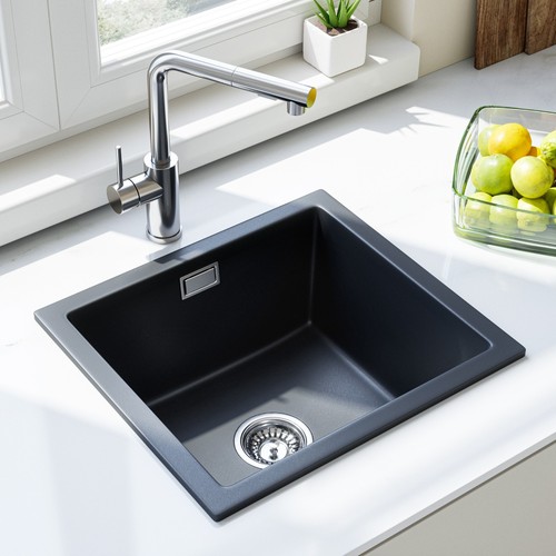 Horow single bowl black - horow,