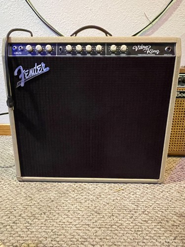 Fender vibro king - king, tube