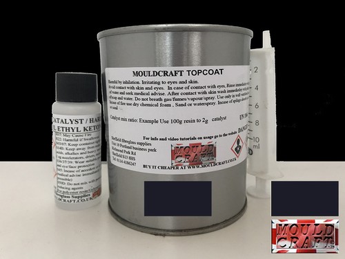 Navy topcoat flocoat 500g - flocoat, kit