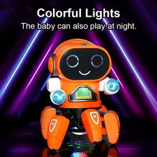 Dancing Robot Toy Kids LED