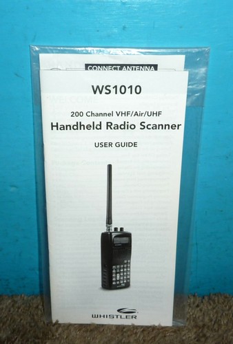 Whistler ws1010 handheld radio - handheld,