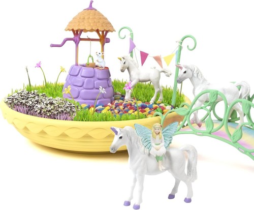 Myfairy garden unicorn - garden, set