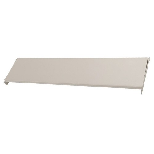 Satin aluminium front - aluminium,