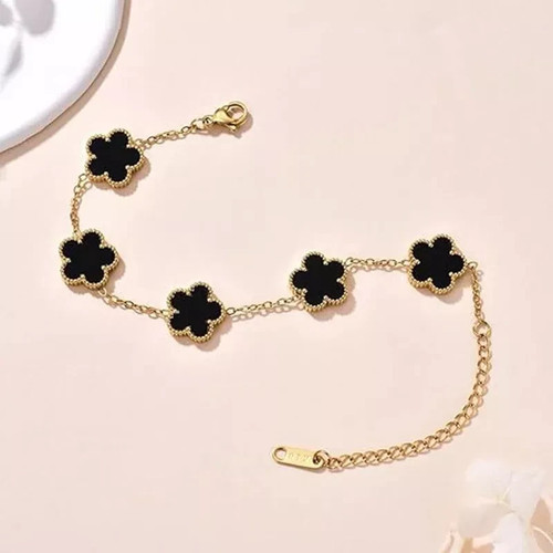 18k gold plated - gold, leaves