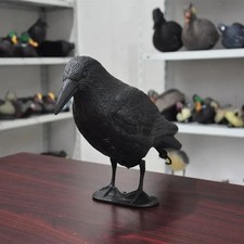 Life Size Crow Decoy Bird