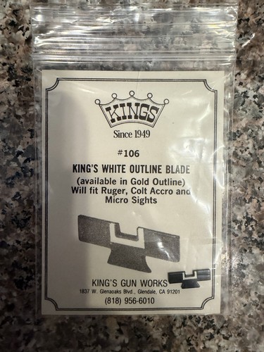 King gun works 106 white - works,