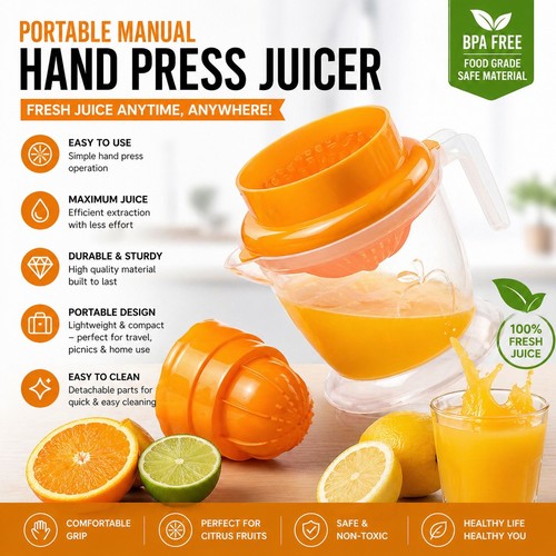 Portable manual hand press - manual,