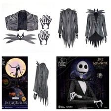 The Nightmare Before Christmas: Jack Skellington Cosplay Tuxedo Costume+gloves