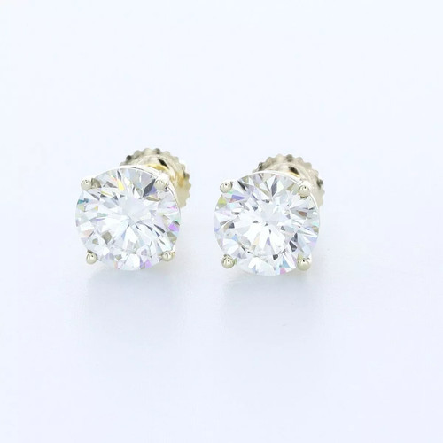 Stud earrings solid - stud, 14k