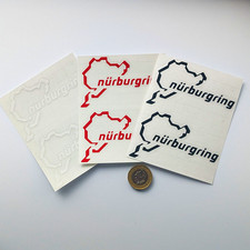 2 x Nurburgring Car Vinyl
