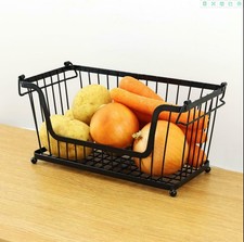 Storage Stacking Wire Basket
