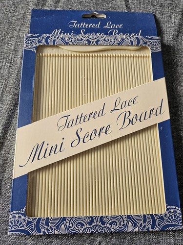 Tattered lace mini score - tattered,