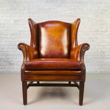 Vintage English Wingback Tan