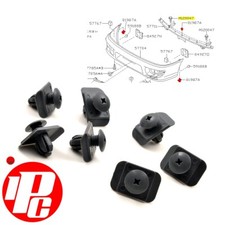 7x Genuine IPC Front Bumper Clips Fits: Subaru Impreza 98-00 WRX STi P1 RB5