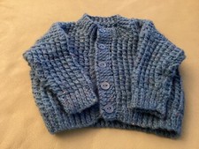 New Born hand knitted cardigan