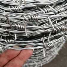 200m Roll of Barbed Wire High Tensile Galvanised Field Paddock Security Fencing