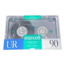 NEW Maxell UR-90 Blank Audio