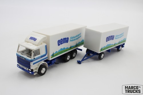 Herpa scania 142m cema - herpa,