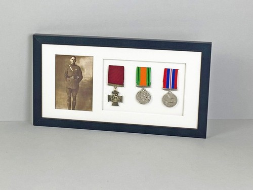 Military medal display frame - display,