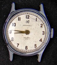 Ingersoll Triumph GB Men's Hand-Wind Vintage Watch -- Spares/Repairs