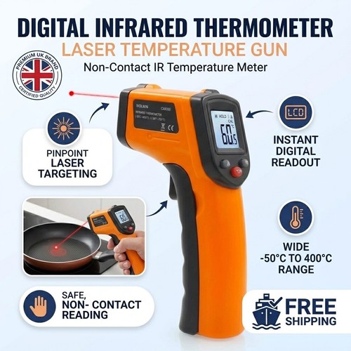 Digital thermometer infrared - digital,