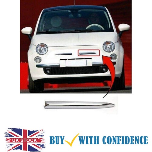 Front bumper upper moulding - front,
