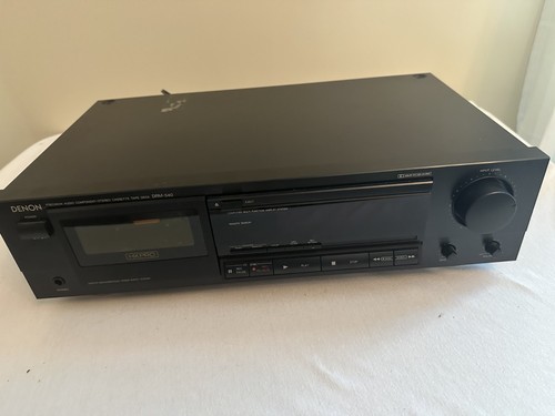 Denon drm 540 stereo cassette - denon,