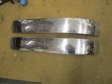 Vintage 1930/40,s classic chrome quarter bumpers pair