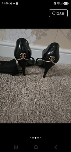 Vintage chanel black shoes - chanel,