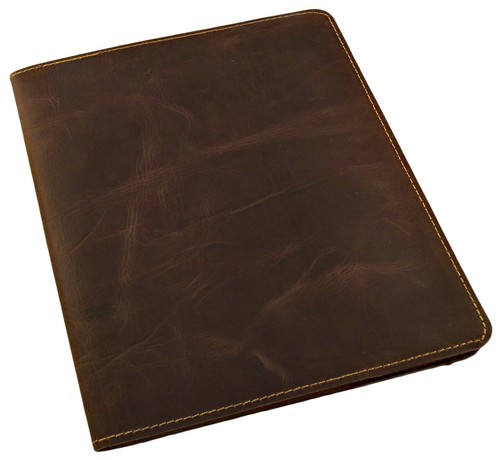 Leather composition notebook - composition,
