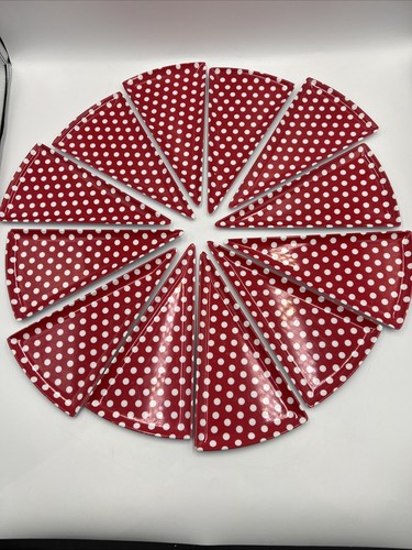 Pizza slice plates melamine - plates,