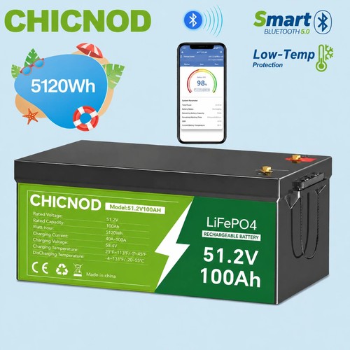 48v 100ah lifepo4 lithium - 100ah,