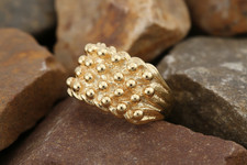 9ct Yellow Gold Keeper Ring
