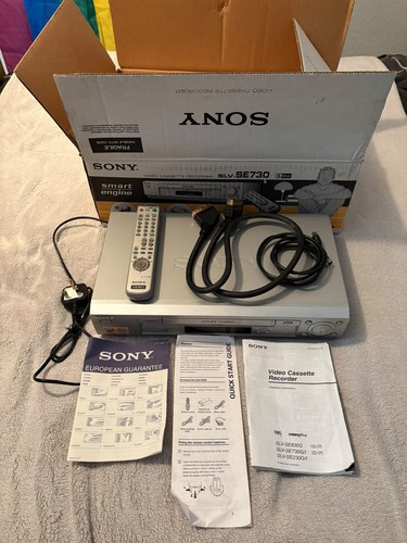 Sony slv se730 vhs - sony,