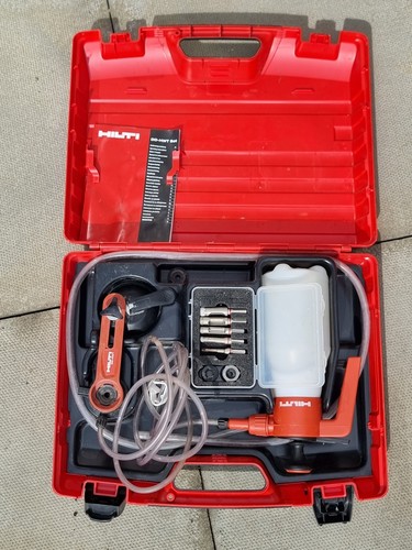 Hilti hwt wet drilling kit - hilti, dd