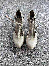 Tamaris Heeled Nude T-Bar