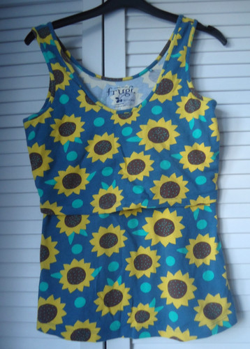 Frugi bloom floral vest top - bloom,