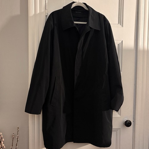Alfani men black macintosh - alfani, men's