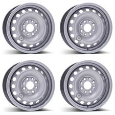 4 Steel wheels Alcar 5.0Jx13