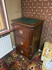 Vintage Mahogany Filing