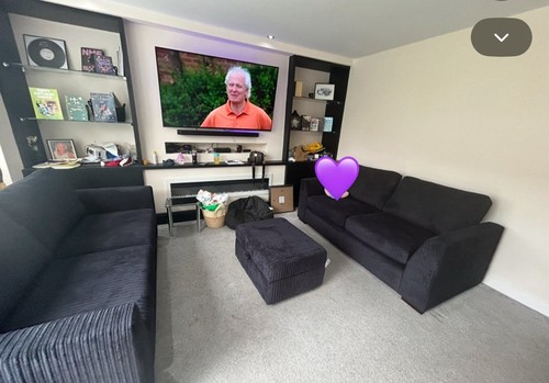 Dfs three seater - three, with