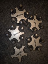 TOYOTA SUPRA MK3 WHEEL CENTRES AND NUTS