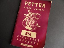 Original Petter Type AVA