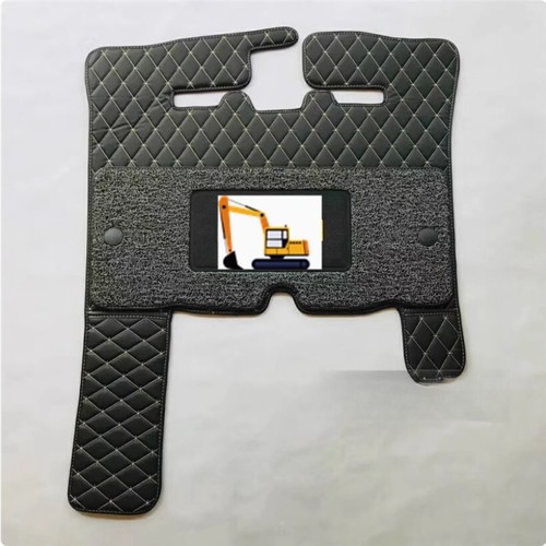 Excavator cab foot pad carpet - excavator,