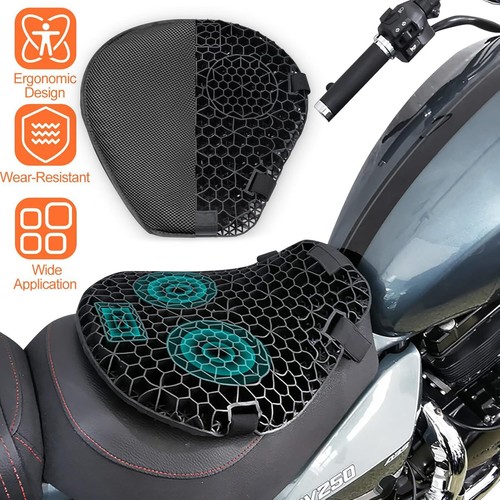 Motorcycle gel seat cushion - motorcycle,