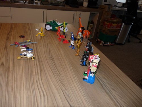 Power rangers bundle megazord - power,