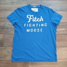 Vintage Abercrombie Fitch Shirt Mens Extra Large Fighting Moose Embroidered Y2K