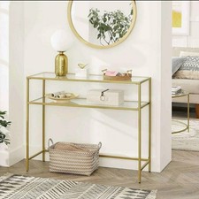 Console Table, Tempered Glass