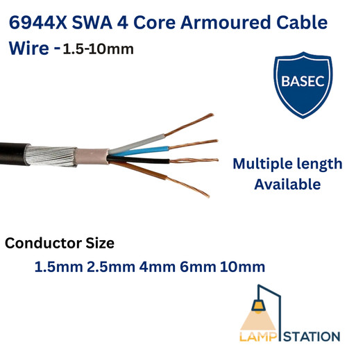 6944x swa armoured cable - swa, 4