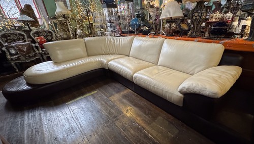 Corner sofa leather - corner, natuzzi